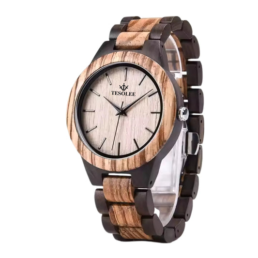 Relogio masculino Luxury Wooden Men's Watch.